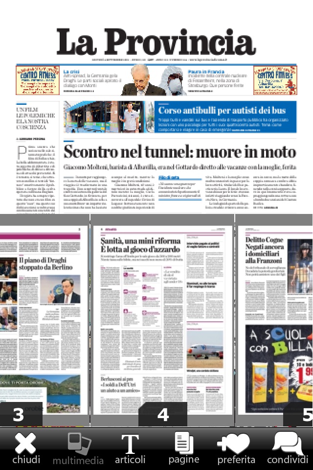 La Provincia di Como screenshot 2