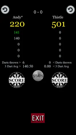 Game screenshot Thistles Darts Scorer hack
