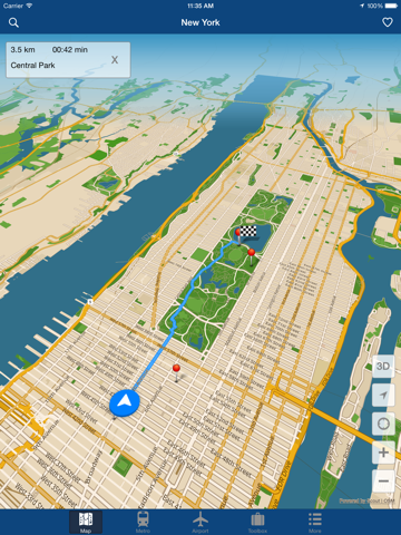 Скриншот из New York Offline Map