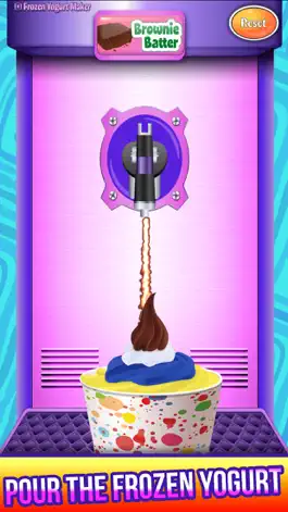 Game screenshot Frozen Yogurt Maker Salon apk