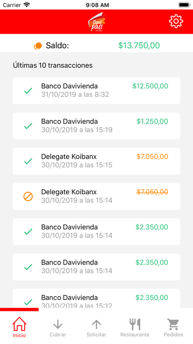 DaviPass Aliados Screenshot