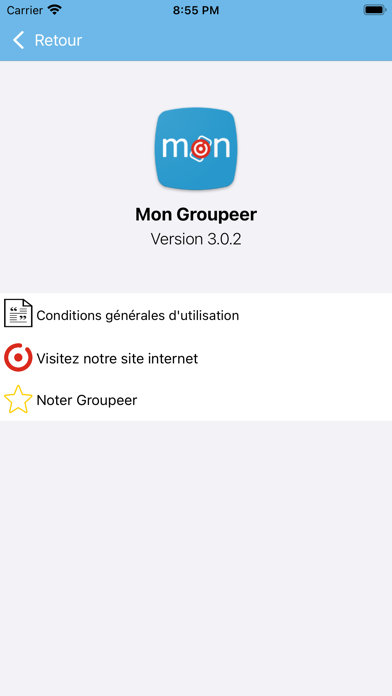 Mon Groupeer Screenshot