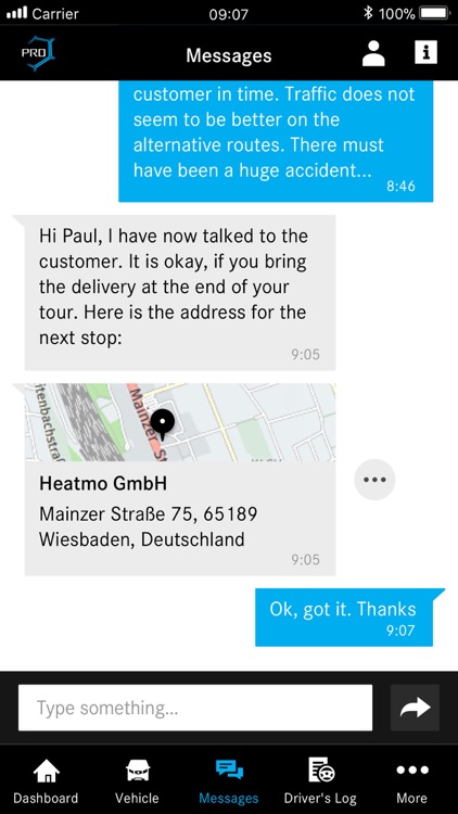 Mercedes PRO connect app