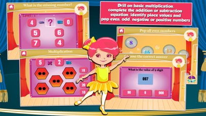 Ballerina Kids 2nd Grade Games Screenshot
