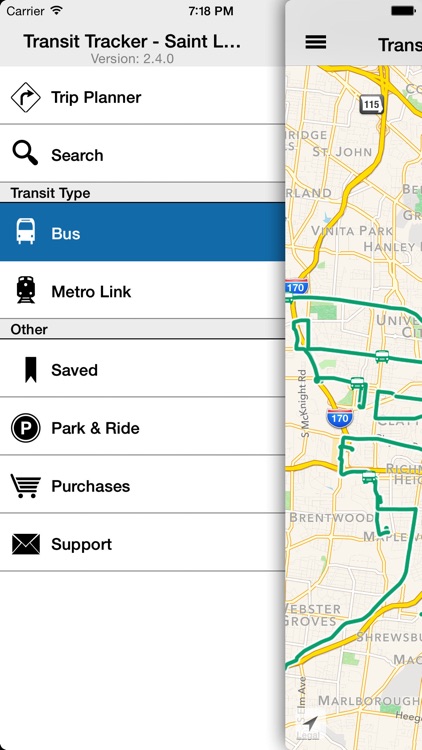 Transit Tracker - Saint Louis