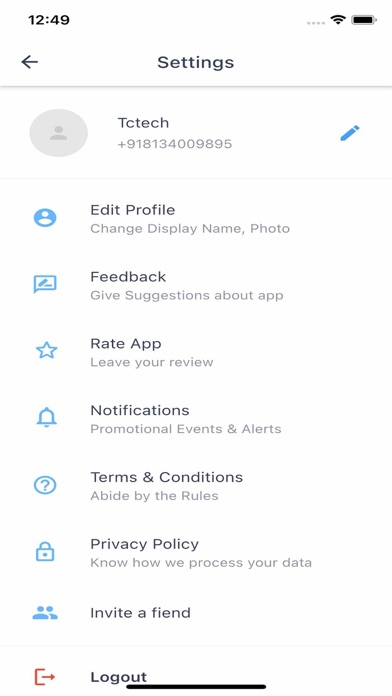 Fiberchat - Messenger Theme Screenshot