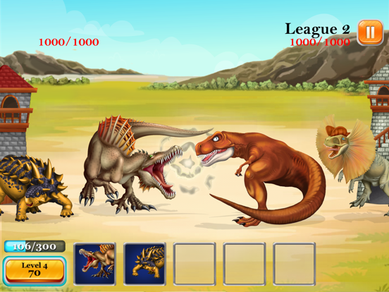 Dinosaur Zoo-The Jurassic game iPad app afbeelding 1