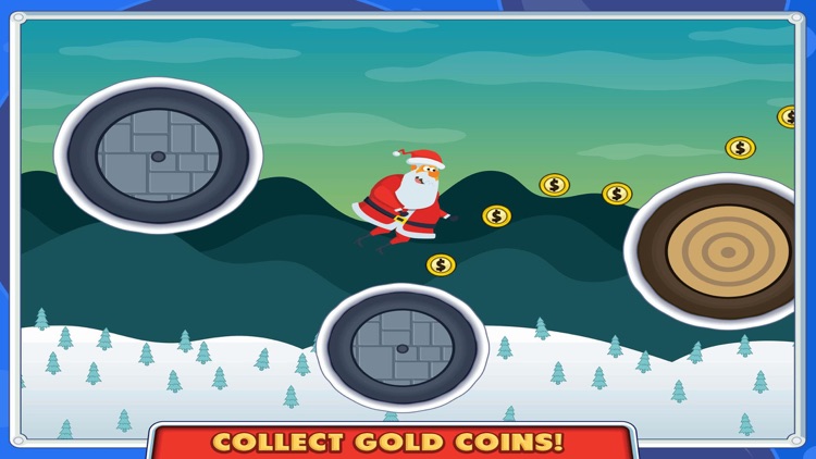 Diving Santa Jetpack Ride Jump