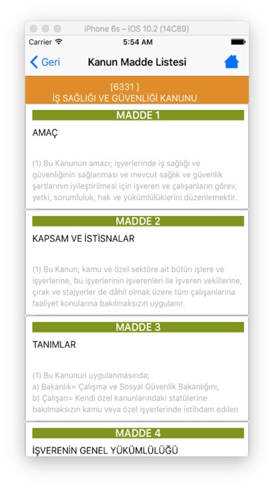 Screenshot #3 pour İSG Mevzuatı