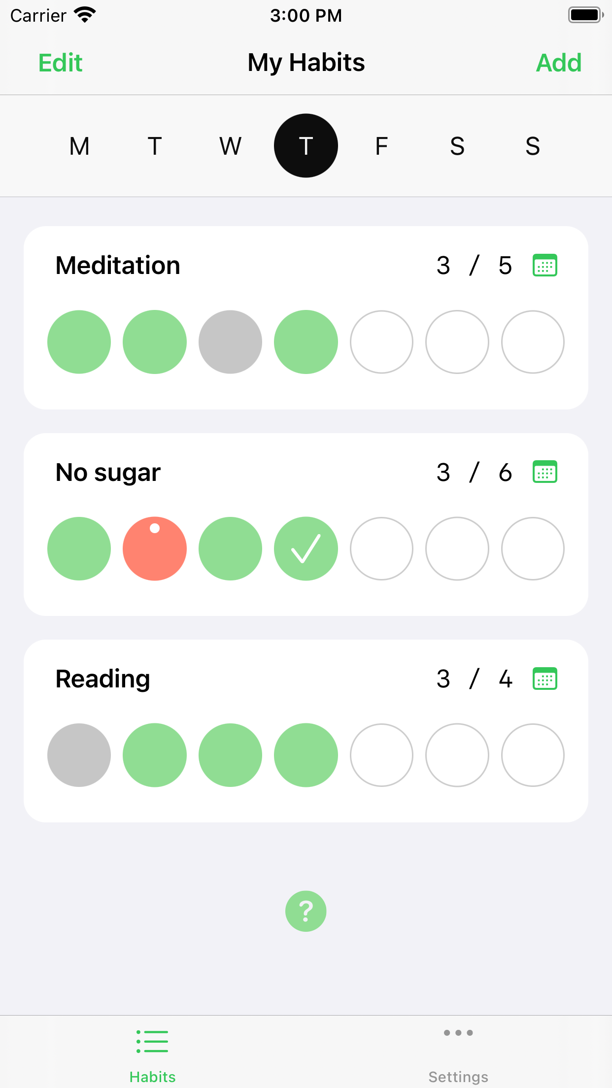 Hapit – Habit Tracker