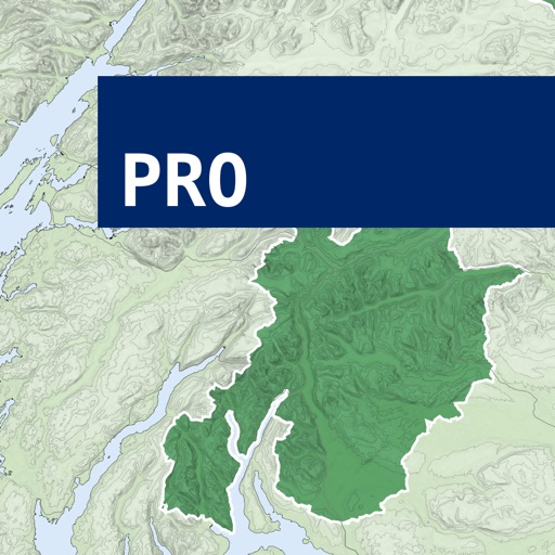 Lomond, South Scotland Map Pro iOS App