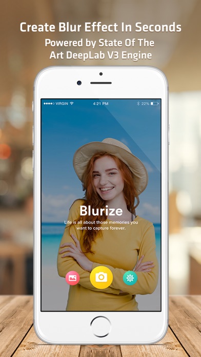 Blurize: AI Portrait Cameraのおすすめ画像1