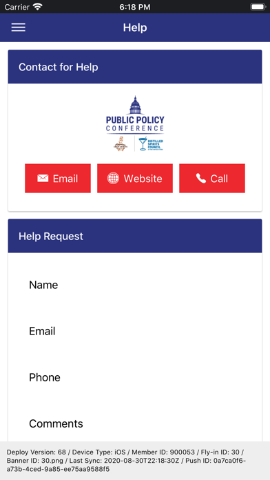 DISCUS-ACSA Public Policy Conf Screenshot