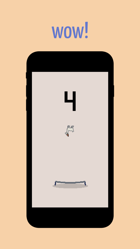 #3. Jumpy Llama (iOS) 由: Flying Luchador LLC