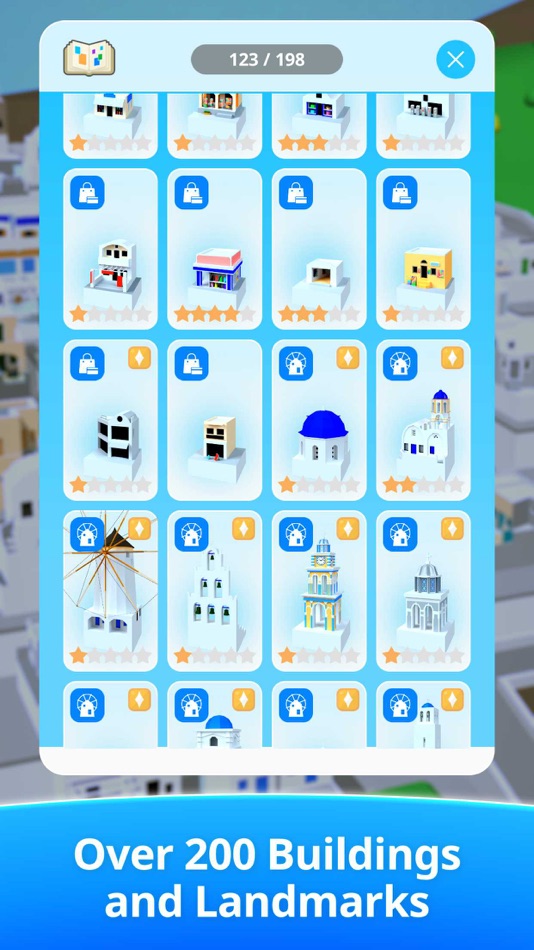 #4. Santorini: Pocket Game (iOS) By: NANOO COMPANY Inc.