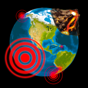 EarthQuakes Map & Volcanoes