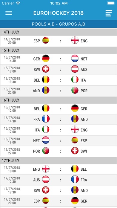 EURO 2018 screenshot 4