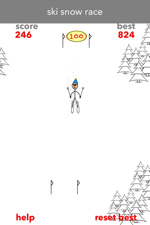 Ski Snow Race screenshot 2