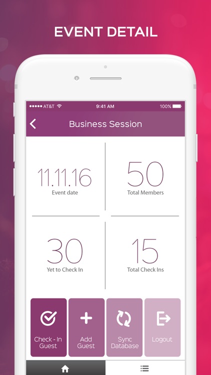 EasyQ - Guest Check-in Event