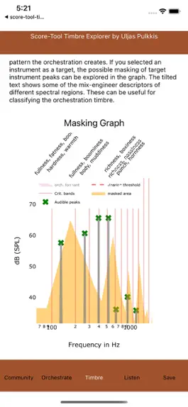 Game screenshot Score-Tool timbre explorer hack