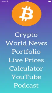 bitcoin & crypto world news iphone screenshot 1