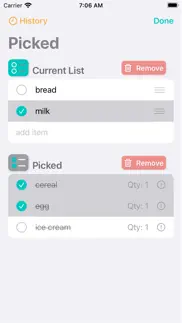 picked - shopping & checklist iphone screenshot 4