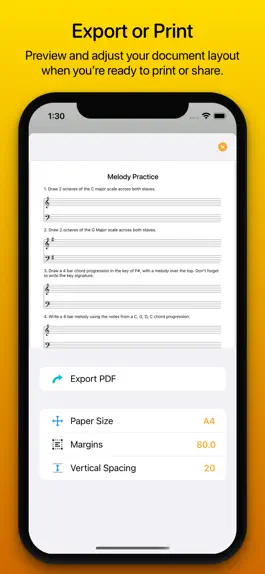 Game screenshot Mustud - Make Music Worksheets hack