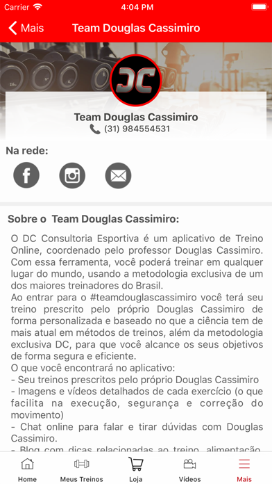 Team Douglas Cassimiro Screenshot