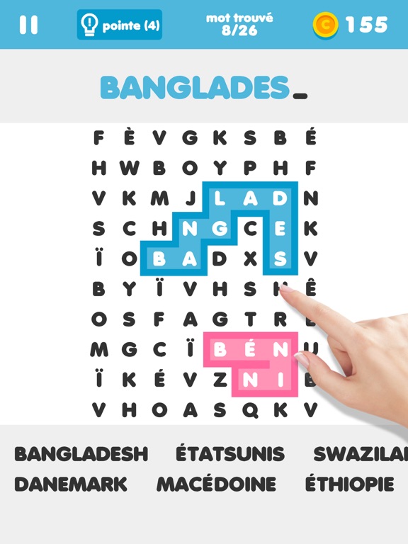 Screenshot #5 pour Mots Mêlés (Word Search)