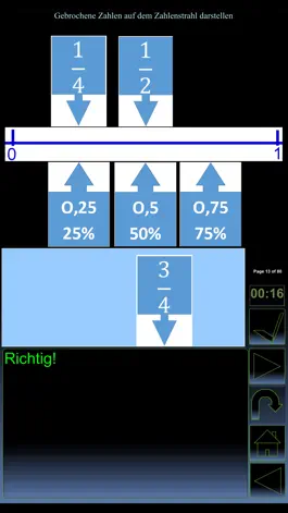 Game screenshot mathapp LU8 Bruchrechnen apk