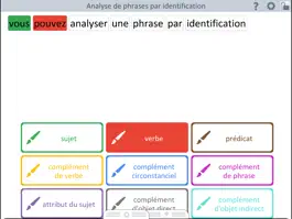 Game screenshot École : Analyse grammaticale 1 hack