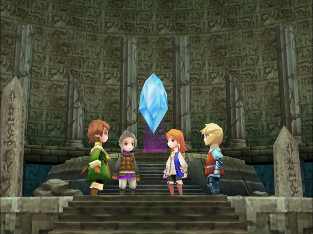 ‏FINAL FANTASY III עבור iPad(3D) צילום מסך