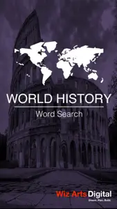 World History Word Search screenshot #1 for iPhone