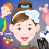 Dress up. Game for girls icon