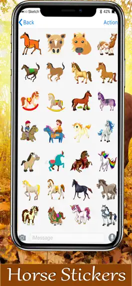 Game screenshot Horse Stickerss apk