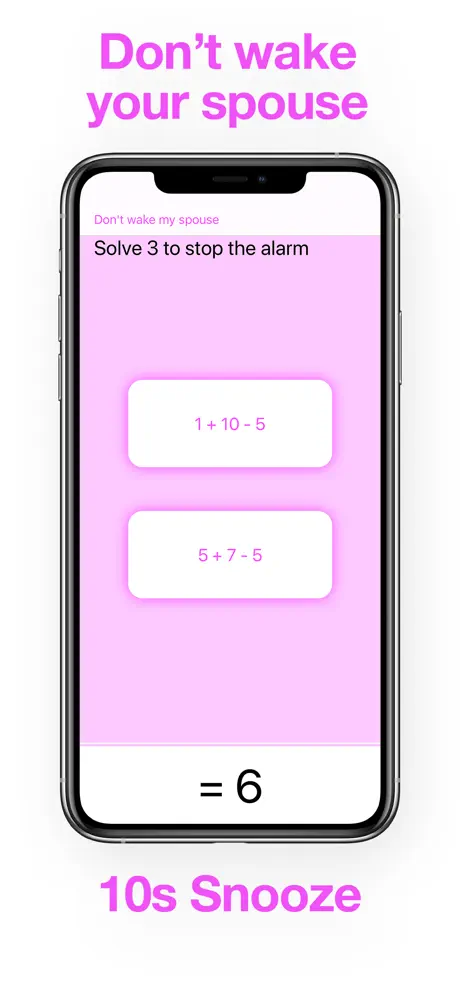 Mathe Alarm Clock - Math Alarm