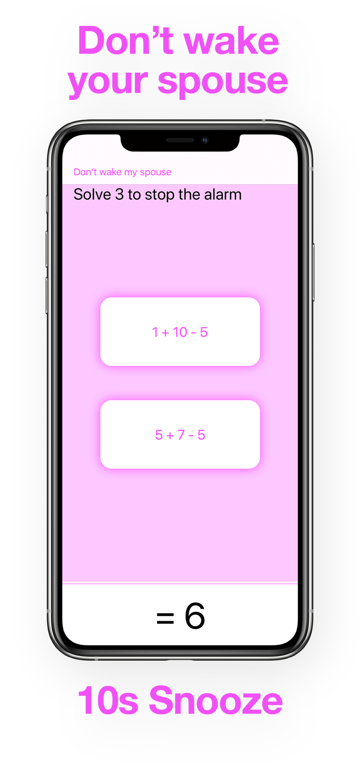 Mathe Alarm Clock - Math Alarm screenshot 5