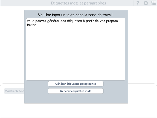 Screenshot #5 pour Outils école  Étiquettes mots