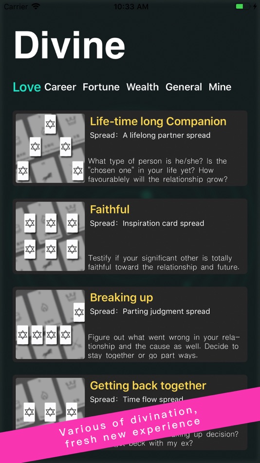 #1. Horoscopes Tarot Card Reading (iOS) 由: 剑 谈