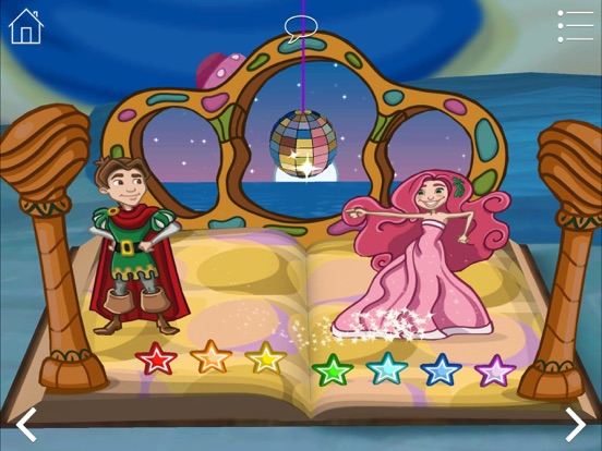StoryToys Little Mermaid iPad app afbeelding 1