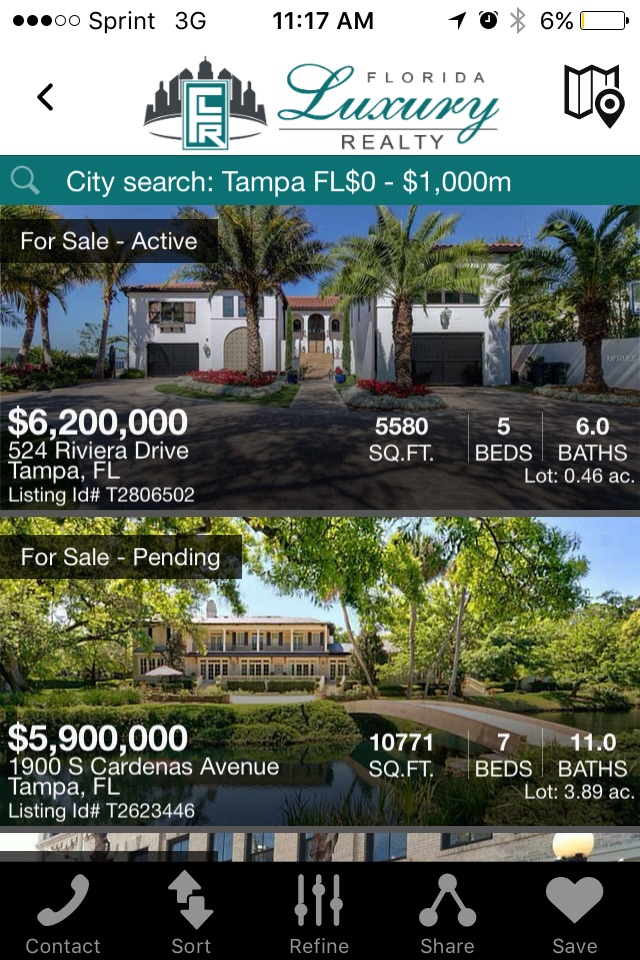 Florida Luxury Realty screenshot 2