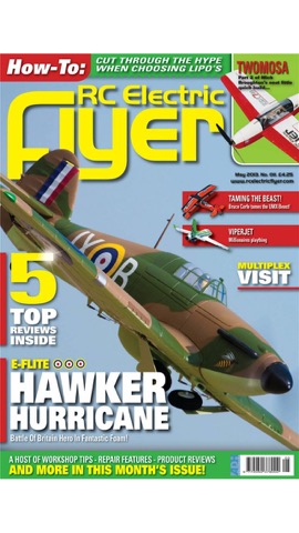 RC Electric Flyer - The Leading Radio Control Electric Aircraft Magazineのおすすめ画像1