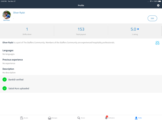 Screenshot #4 pour Staffers