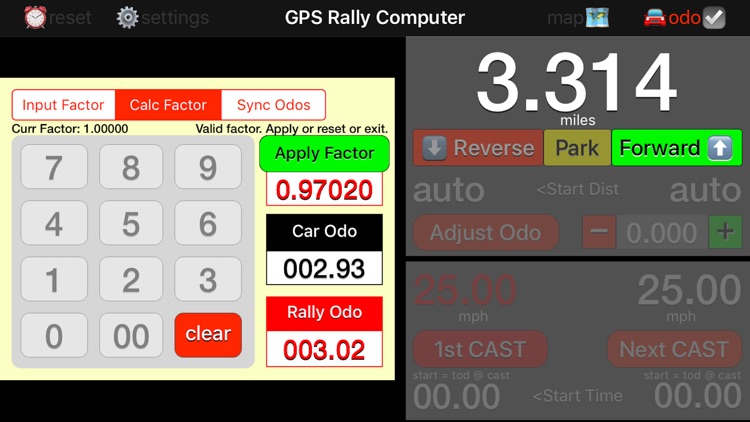 GPS Rally Computer