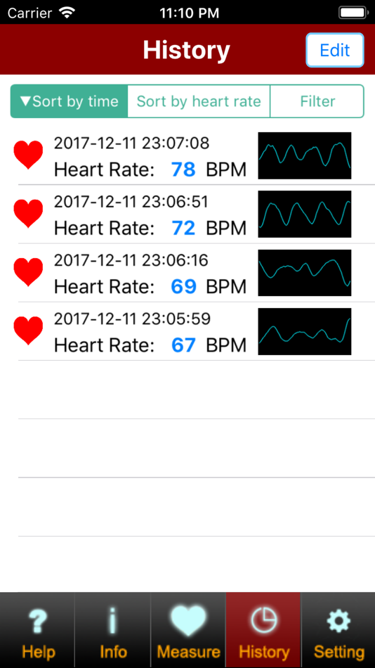 #4. Facial Heart Rate (Lite) (iOS) By: CCApp