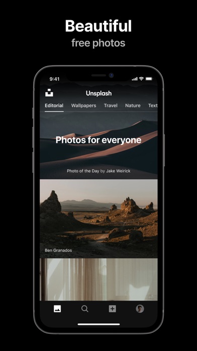 Unsplash Screenshot 1