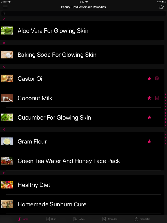 Screenshot #6 pour Beauty Tips Homemade Remedies