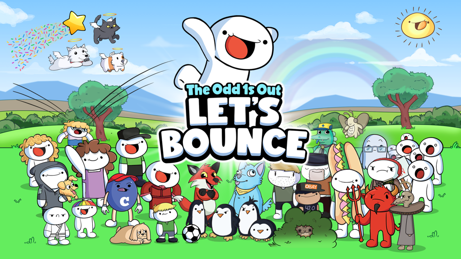 #1. TheOdd1sOut: Let's Bounce (iOS) 由: RHEI Creations Corp