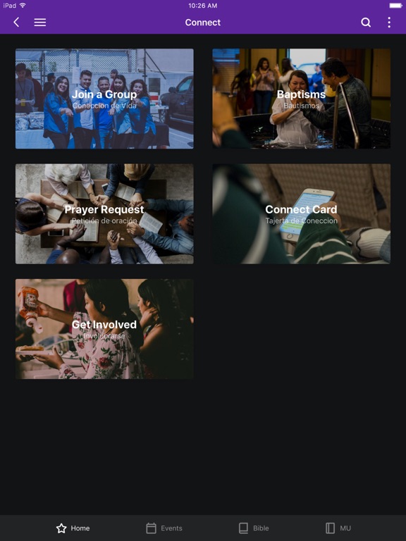 World Mission Maranatha iPad screenshot 3 - Lifestyle app