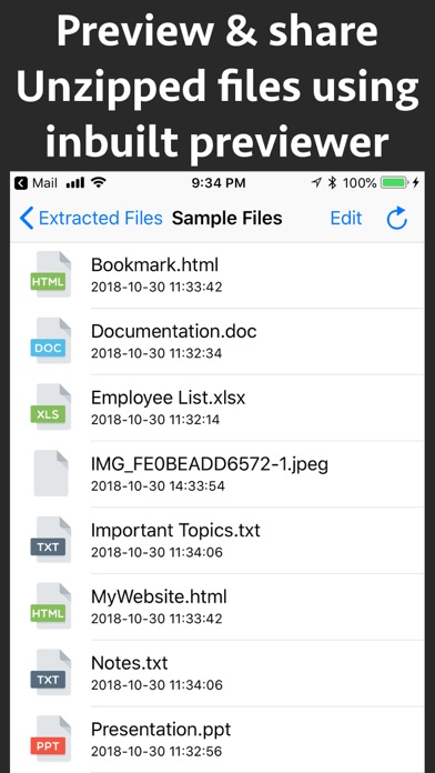 App screenshot